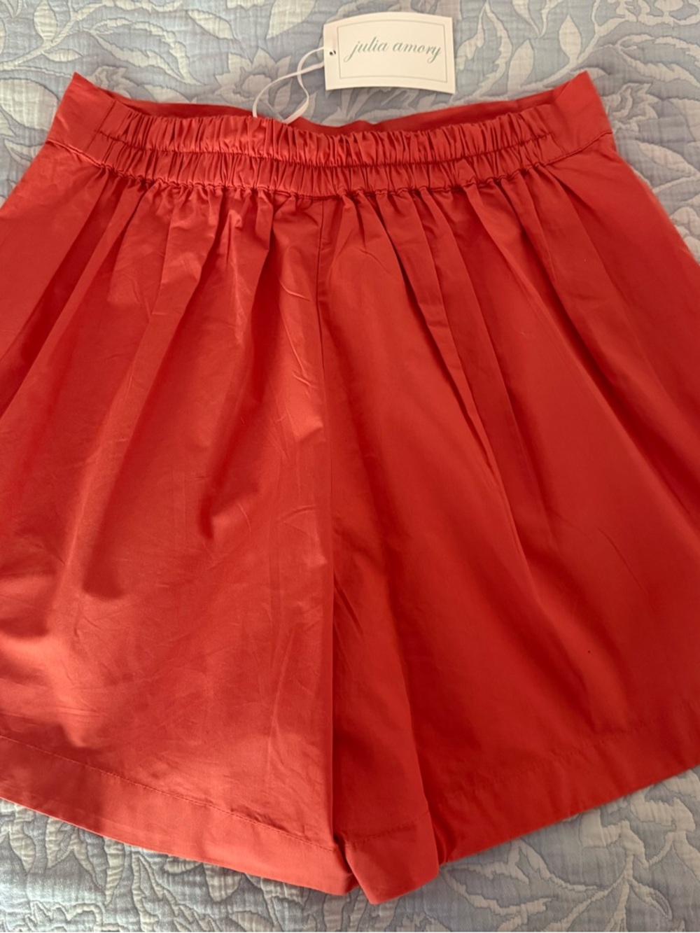 Julia Amory Poplin Cabana Shorts - Small, NWT - Picture 3 of 4